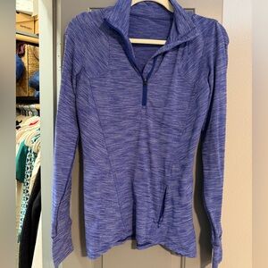 Space Dye Quarter-Zip Lululemon Pullover Size 6